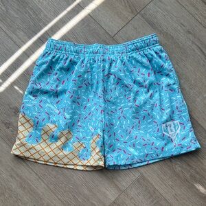Baseball lifestyle 101 Ice Cream Print Shorts